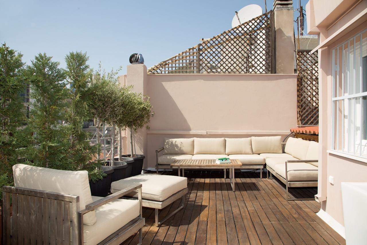 Апартаменты Beautiful Penthouse In Athens With Outside Jacuzzi Экстерьер фото